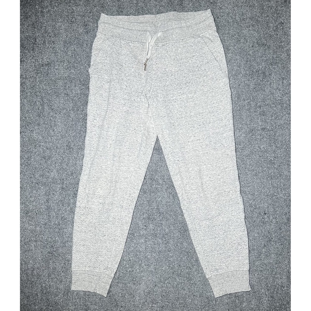 Lululemon Thermal Waffle Knit Mid-Rise Jogger Pants Size 8 Grey Gray Athleisure